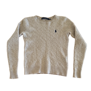 Ralph Lauren Cable-Knit Sweater:  Child's Med